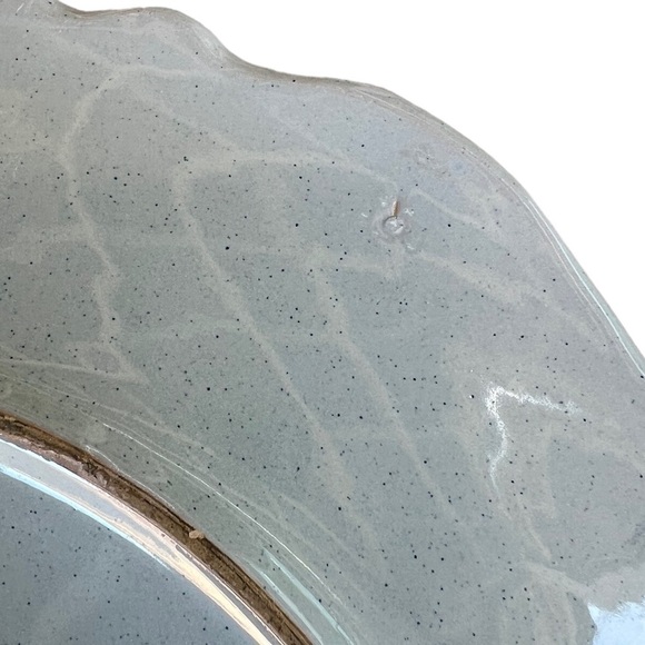 Vintage Rolf Tiemroth Norway Blue Birds Hand Painted Dinner Plate Set Signed 10” - Picture 8 of 11